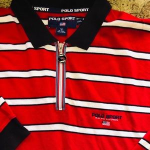 Vintage Ralph Lauren POLO SPORT 1/4 Zip Polo